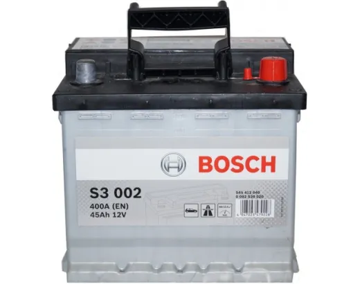 Автомобильный аккумулятор Bosch S3002 45Ah 400A (0092S30020)