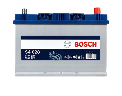 Автомобильный аккумулятор Bosch S4028 95Ah 830A (0092S40280)