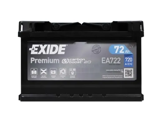 Exide 6СТ-72 Premium EA722