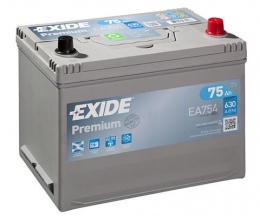 Exide 6СТ-75 Premium EA754