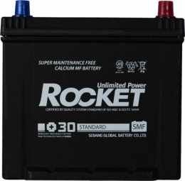 Rocket 60Ah 650A 65D23L