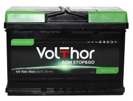Volthor AGM 6-СТ 70 АзЕ Start-Stop
