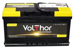 Volthor EFB Start&Go 12V 90Ah 850A Start Stop