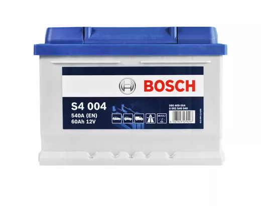 Автомобильный аккумулятор Bosch S4004 60Ah 540A (0092S40040)