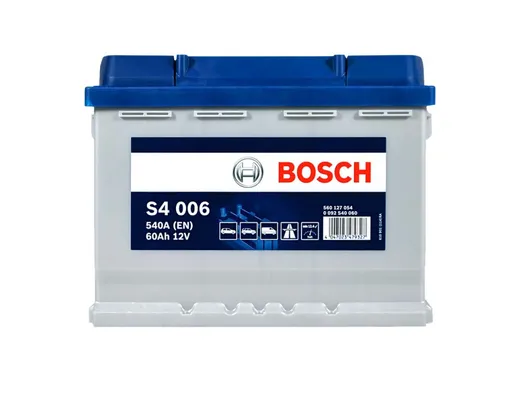 Автомобильный аккумулятор Bosch S4006 60Ah 540A (0092S40060)