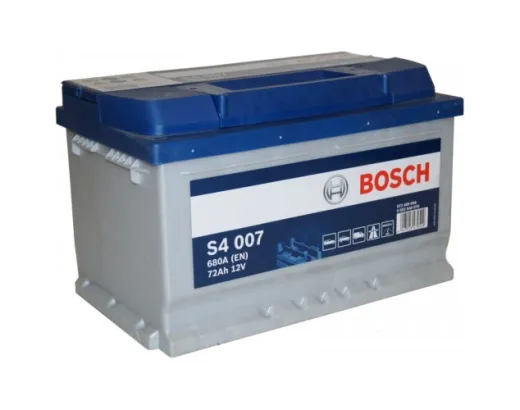 Автомобільний акумулятор Bosch S4007 72Ah 680A (0092S40070)