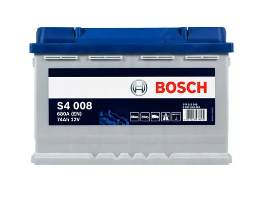 Автомобильный аккумулятор Bosch S4008 74Ah 680A (0092S40080)