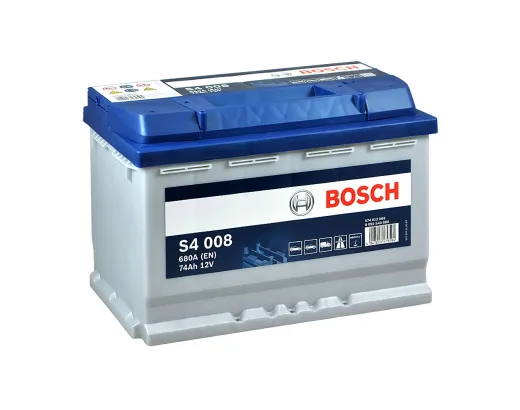 Автомобильный аккумулятор Bosch S4008 74Ah 680A (0092S40080)