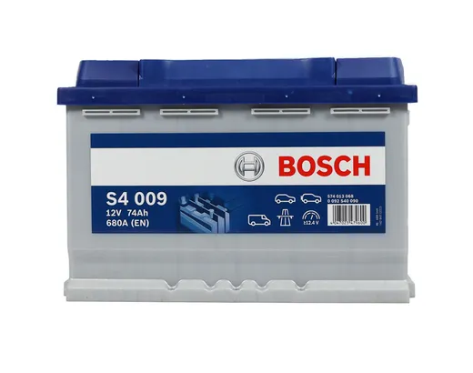 Автомобильный аккумулятор Bosch S4009 74Ah 680A (0092S40090)