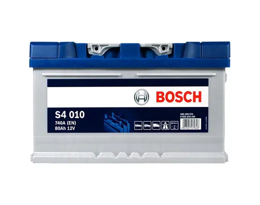 Автомобильный аккумулятор Bosch S4010 80Ah 740A (0092S40100)