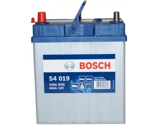 Автомобильный аккумулятор Bosch S4019 40Ah 330A (0092S40190)