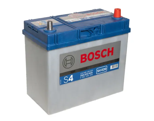 Автомобильный аккумулятор Bosch S4020 45Ah 330A (0092S40200)