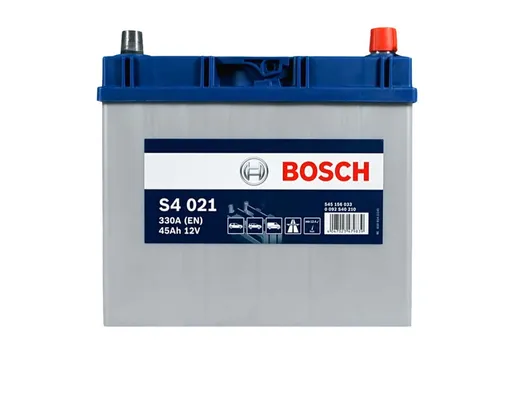 Автомобильный аккумулятор Bosch S4021 45Ah 330A (0092S40210)