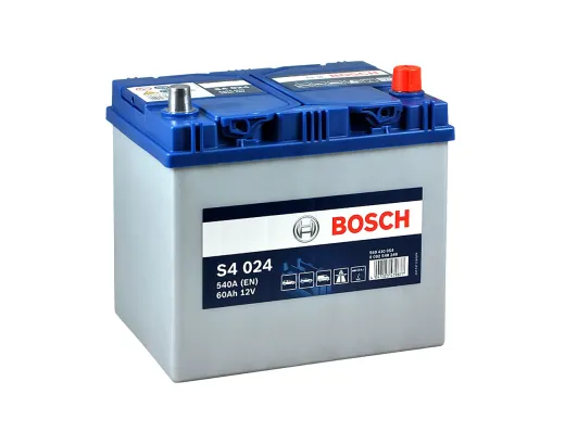 Автомобильный аккумулятор Bosch S4024 60Ah 540A (0092S40240)