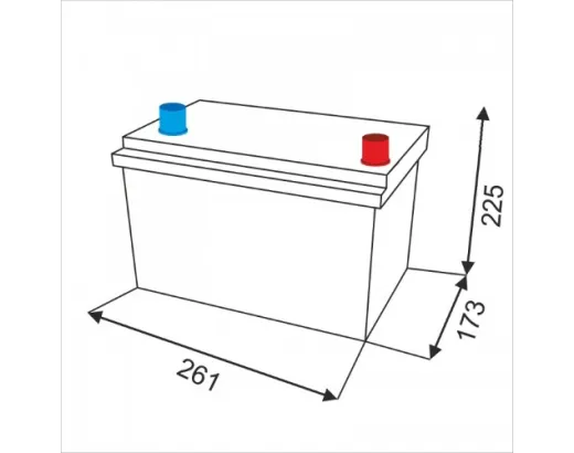 Автомобильный аккумулятор Bosch S4026 70Ah 630A (0092S40260)