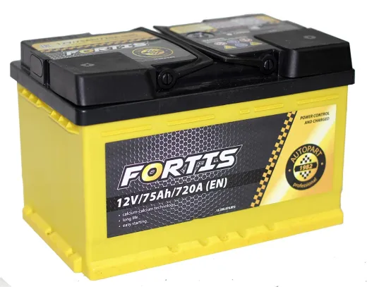 Fortis 75Ah 720A правый плюс