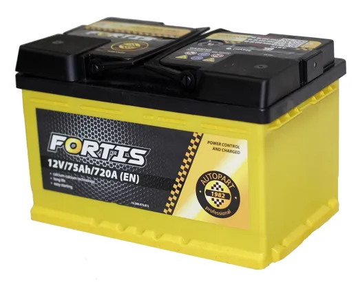 Fortis 75Ah 720A правый плюс