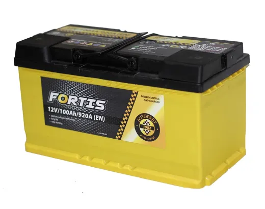 Fortis 100Ah 920A правий плюс