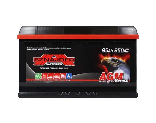 SZNAJDER AGM 95Ah 850A R+