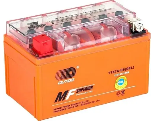 Outdo YTX7A-BS GEL 7Аh 120А