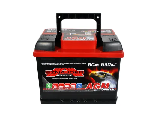 SZNAJDER AGM 60Ah 630A R+ (L2) (560 02)