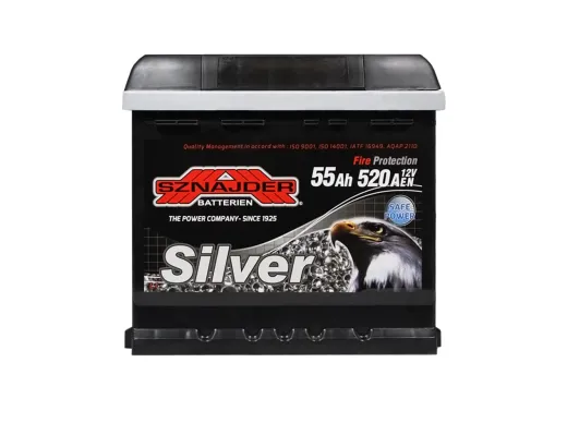SZNAJDER Silver 55Ah 520A L+ (L1) (555 85)