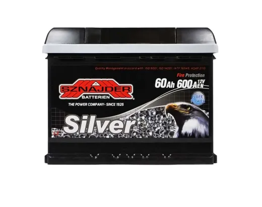 SZNAJDER Silver 60Ah 600A R+ (L2) (560 83)