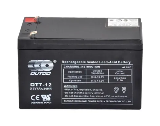 Тяговый аккумулятор Outdo 12V 7Ah LP 6-DZM-7 на детский автомобиль