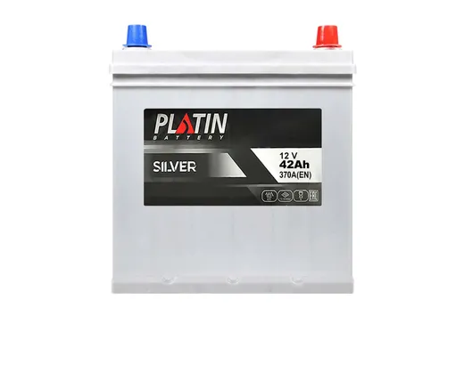 PLATIN Silver Asia SMF 42Ah 370A R+ (NS40) т.к. н.к