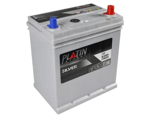 PLATIN Silver Asia SMF 42Ah 370A R+ (NS40) т.к. н.к