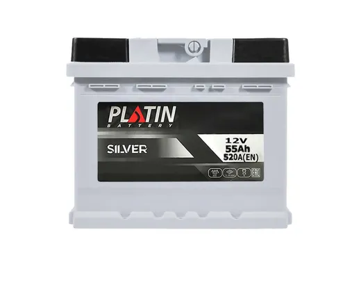 PLATIN Silver MF 55Ah 520A R+ (h=175)