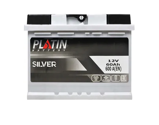 PLATIN Silver MF 60Ah 600A L+