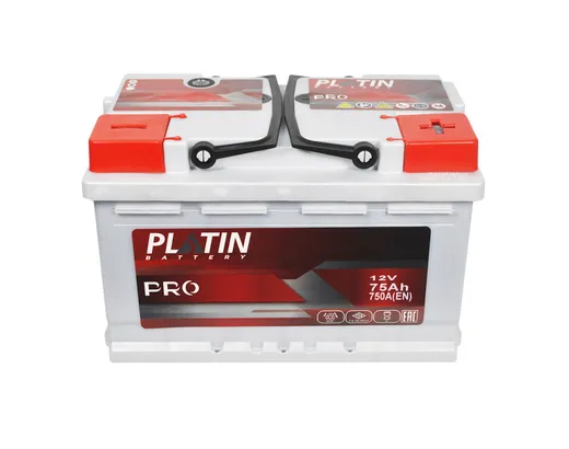 PLATIN Pro MF 75Ah 750A R+ (L3В)