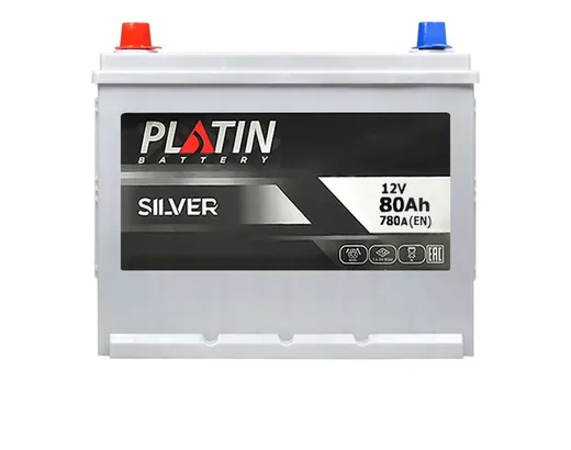 PLATIN Silver Asia SMF 80Ah 780A L+ (N50) н.к.