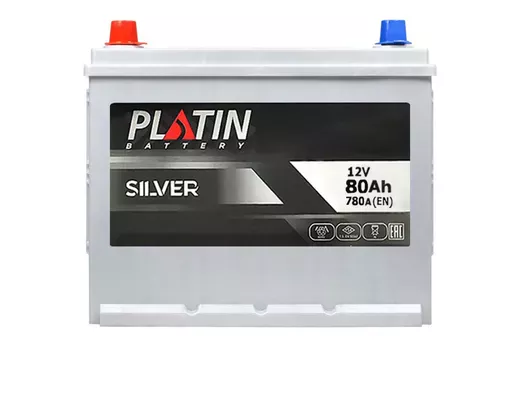 PLATIN Silver Asia SMF 80Ah 780A L+ (N50) н.к.