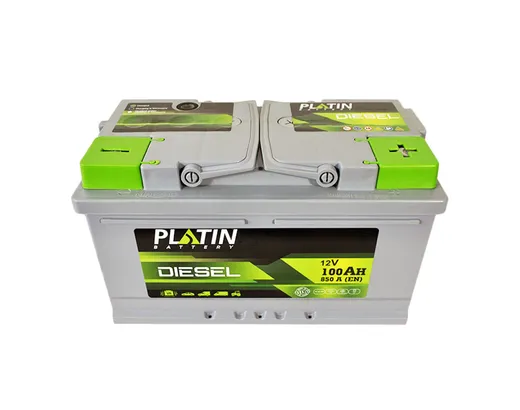 PLATIN Silver Diesel MF 100Ah 850A R+ (L4B)