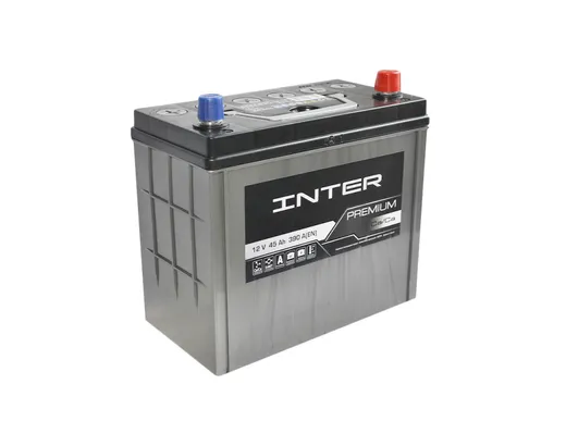 INTER Premium Asia 45Ah 390A R+ (B24)