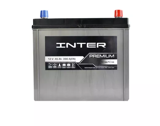 INTER Premium Asia 45Ah 390A R+ (B24)