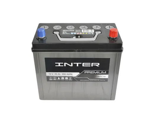 INTER Premium Asia 45Ah 390A R+ (B24)