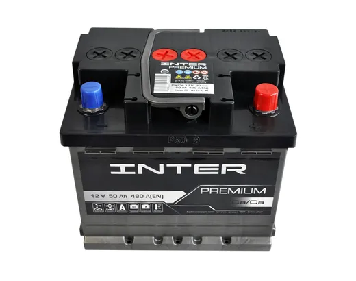 INTER Premium 50Ah 480A R+ (L2B)