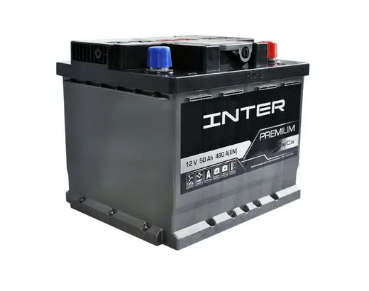 INTER Premium 50Ah 480A R+ (L2B)