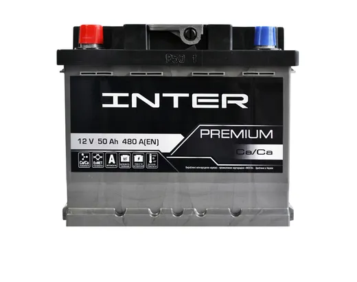 INTER Premium 50Ah 480A L+ (L2B)