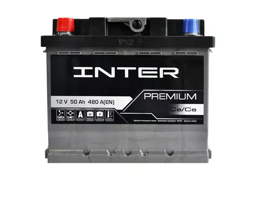 INTER Premium 50Ah 480A L+ (L2B)