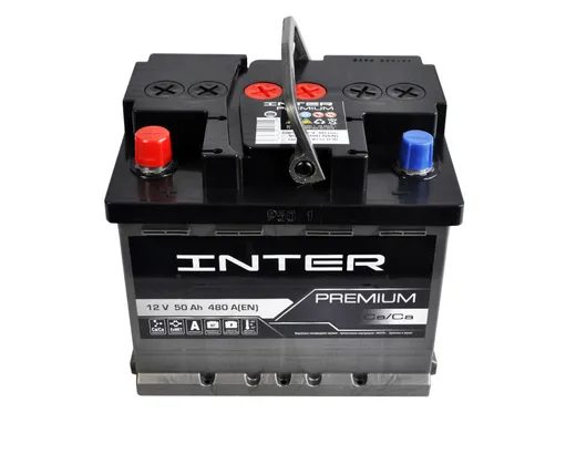 INTER Premium 50Ah 480A L+ (L2B)