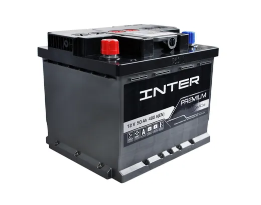 INTER Premium 50Ah 480A L+ (L2B)