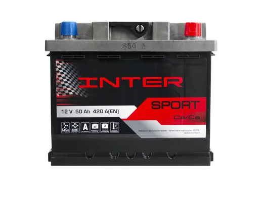 INTER Sport 50Ah 420A R+ (L1B)