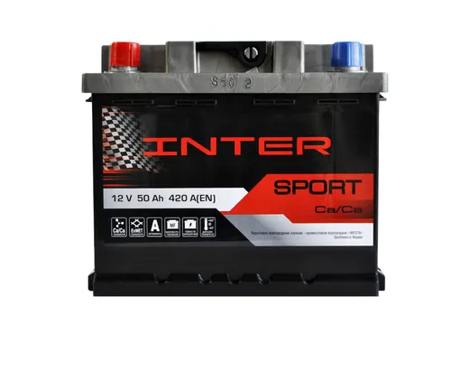 INTER Sport 50Ah 420A L+ (L1B)