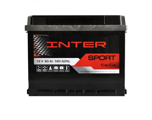 INTER Sport 60Ah 580A L+ (L2)