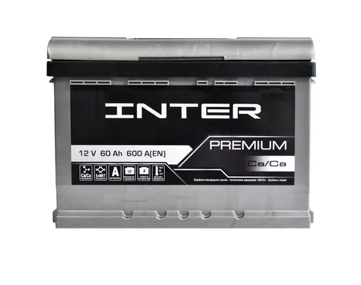 INTER Premium 60Ah 600A R+ (L2B)
