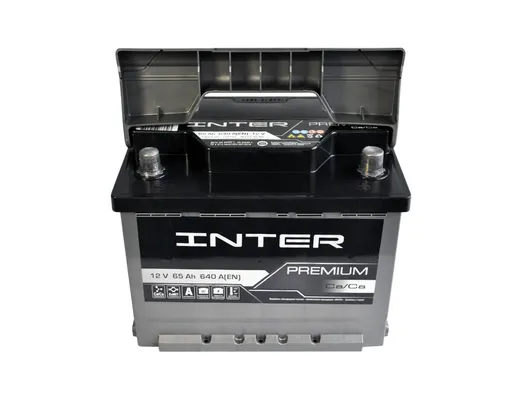INTER Premium 65Ah 640A R+ (L2)